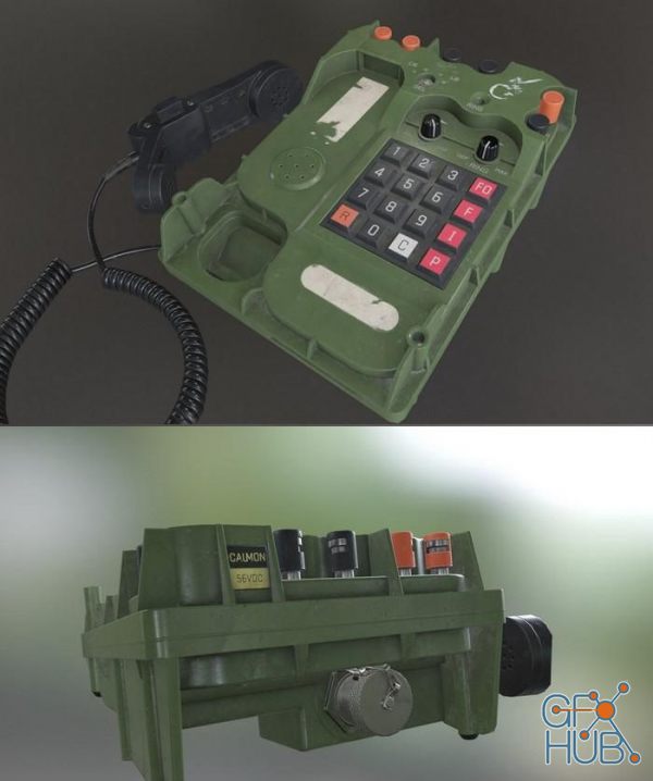 Field Phone TA-1042au PBR