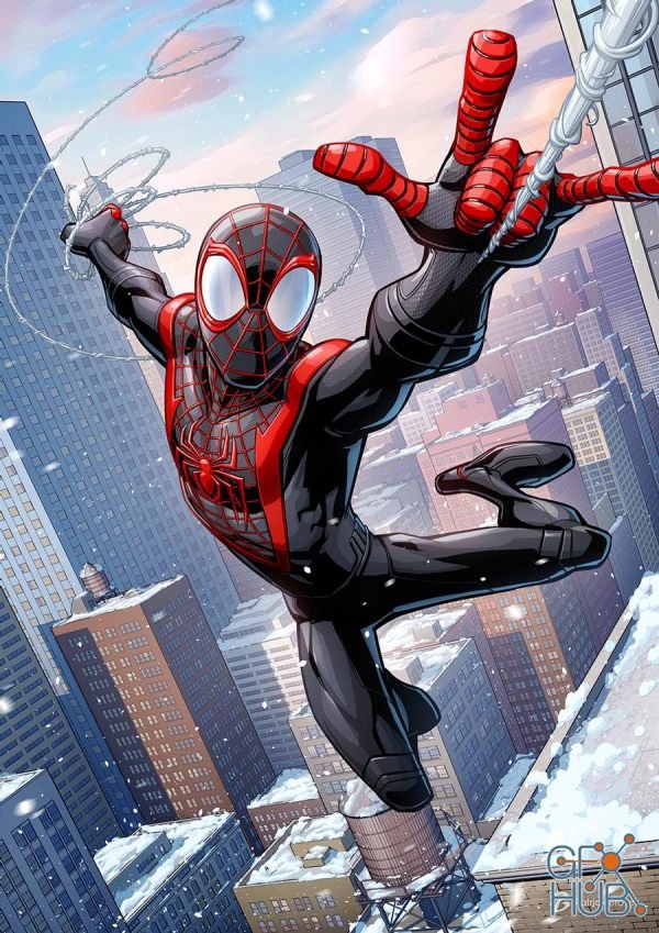 Patreon – Patrick Brown – Spiderman Miles Morales Tutorial