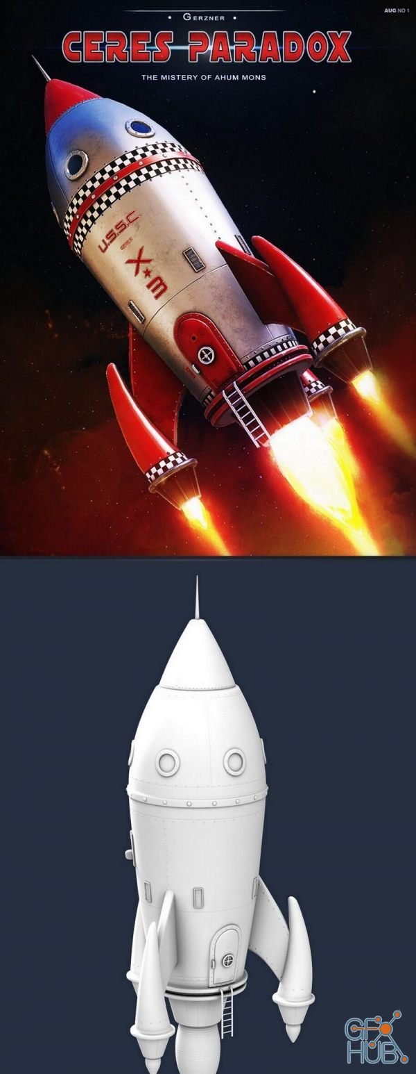 The Ceres Paradox Toon Rocket PBR