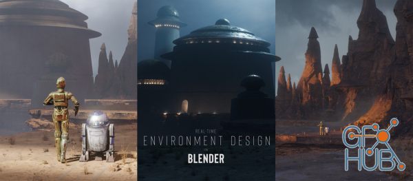 Gumroad – Real-time Environment Design in Blender