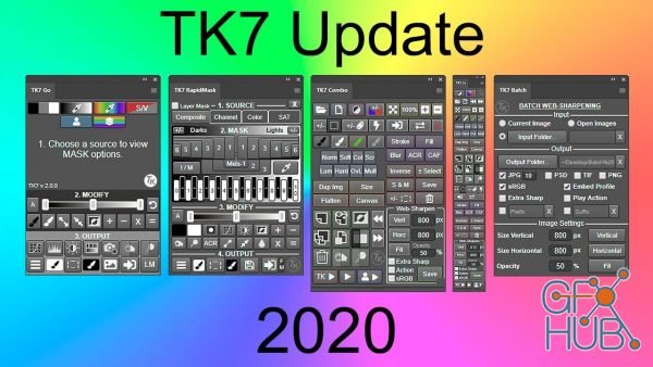 TKActions v7.2 Panels for Adobe Photoshop