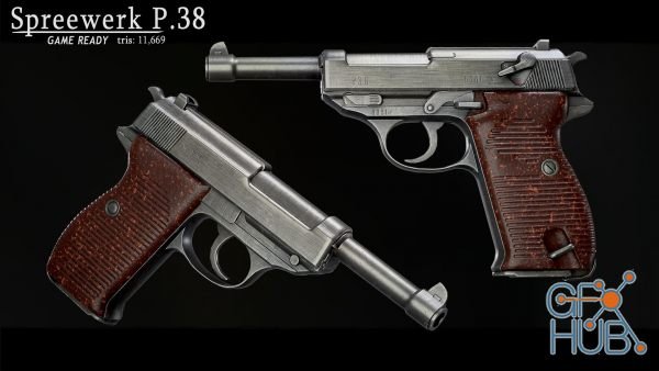 P38 Pistol PBR
