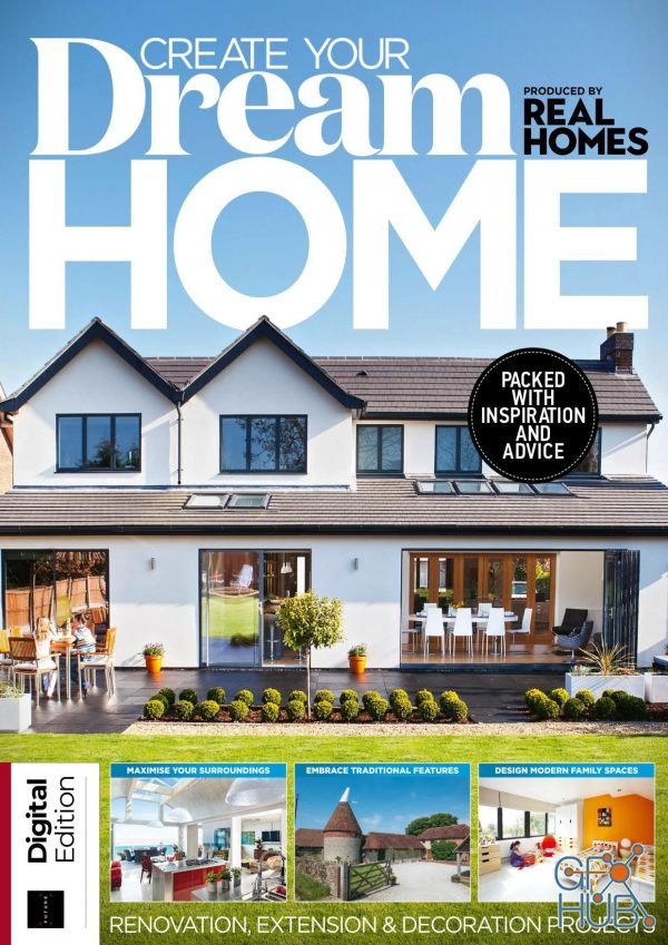 Real Homes – Create Your Dream Home – 3rd Edition 2018 (True PDF)