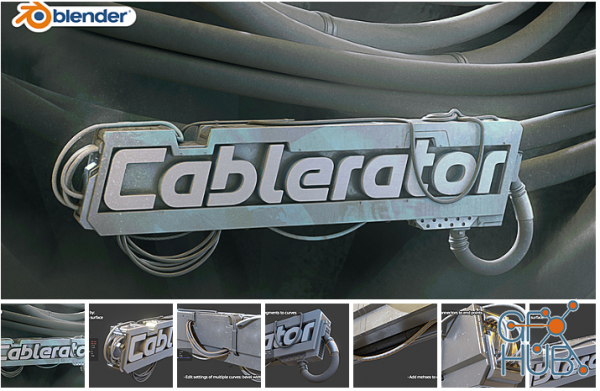 Blender Market – Cablerator version v1.2.0