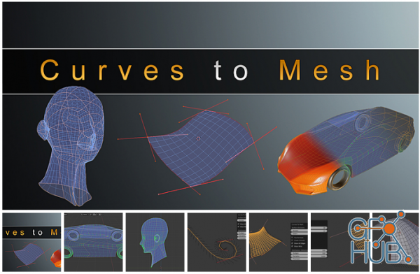 Blender Market – Curves to Mesh v2.4.0