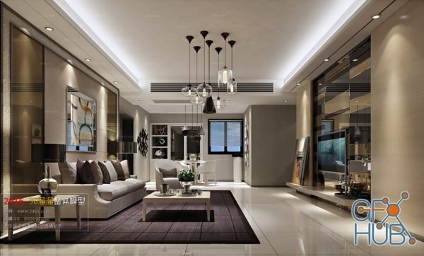 Living room space A065