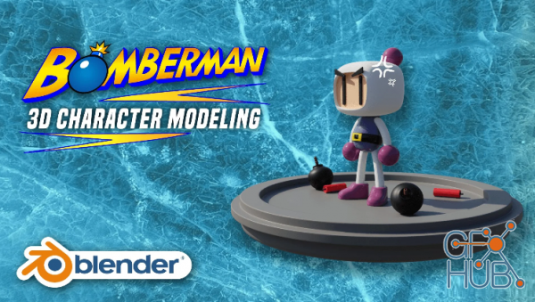 Skillshare – Let's Create A 3D Character Bomberman