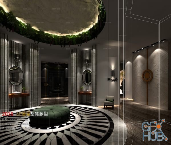Bathroom Space B001