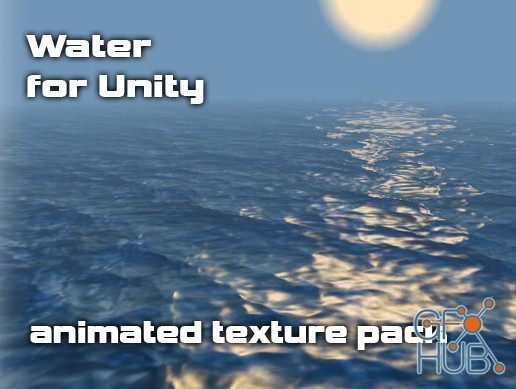 Unity Asset – Animated Water Texture Pack