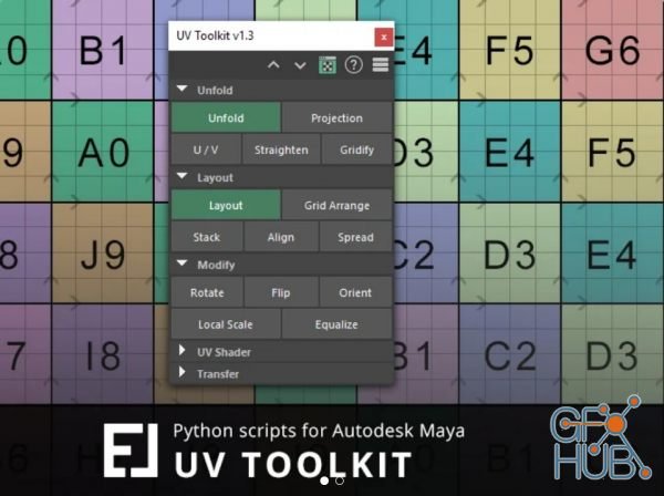 Gumroad – UV Toolkit for Maya