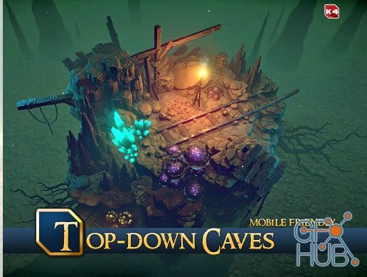 Unity Asset – Top-Down Caves v1.0