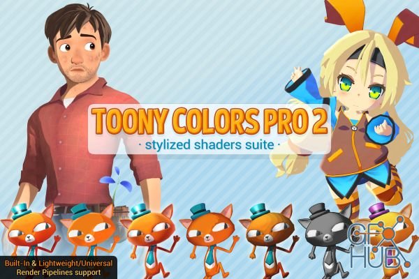 toony colors pro two sided