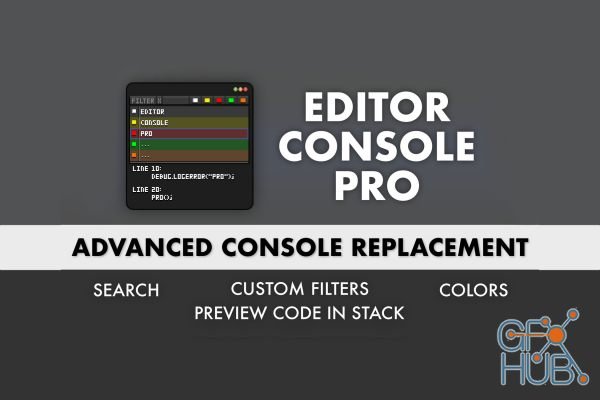 Unity Asset – Editor Console Pro v3.966