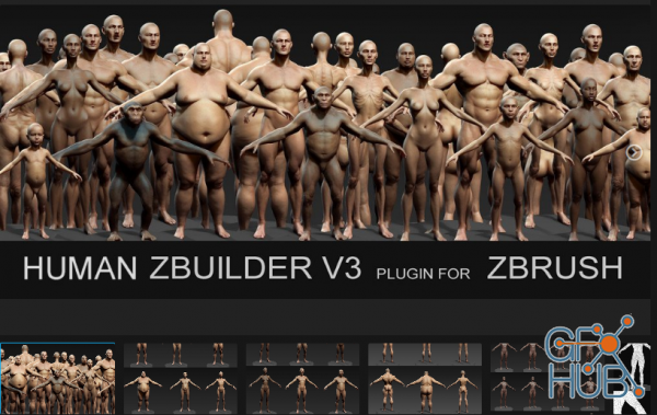 ArtStation Marketplace – Human Zbuilder v3 Win/Mac x64