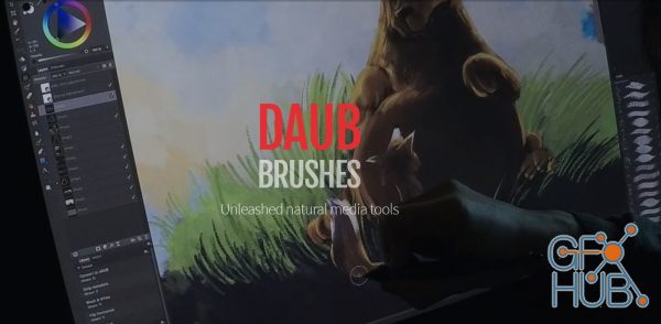 DAUB Brushes SuperBundle – 466+ Pro Tools and 60 Textures for Clip Studio Paint