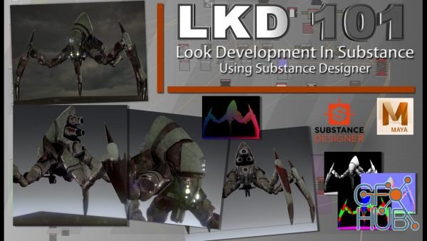 CGCircuit – LKD 101 – Look Development in Substance