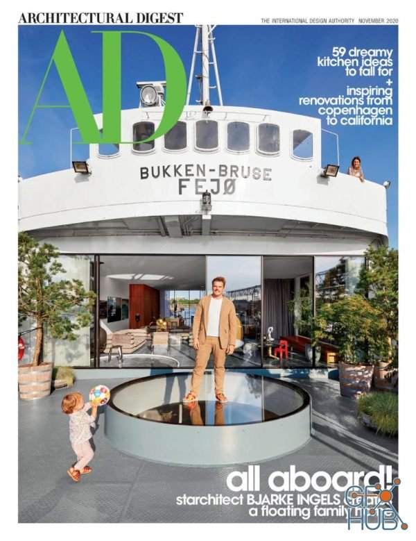 Architectural Digest USA – November 2020 (True PDF)