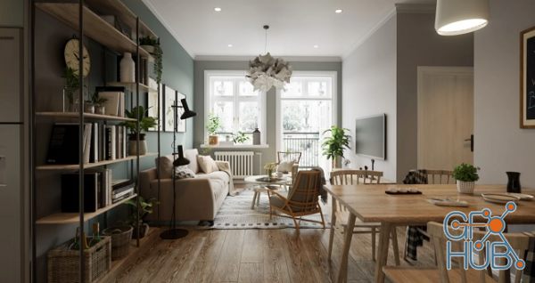 3darchstuffs – Scandinavian House Photorealistic Realtime Visualization in Unreal Engine Complete tutorial Step by Step