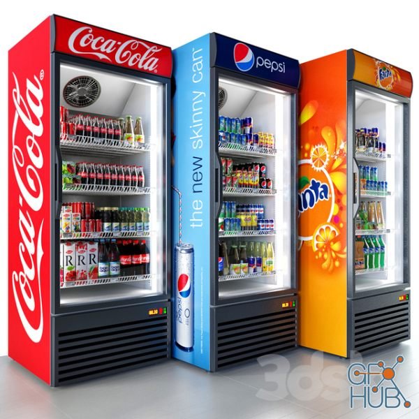Refrigerator Coca-cola