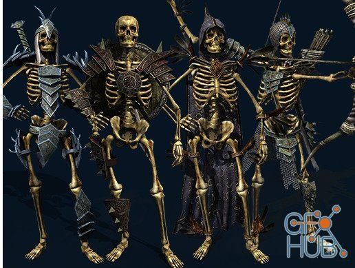 Unity Asset – Army of Skeletons v3.0