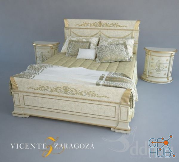 Vicente Zaragoza California bed