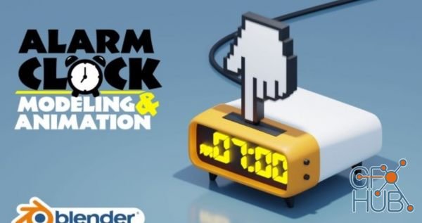 Skillshare – Easy Alarm Clock Animation With Blender 2.9