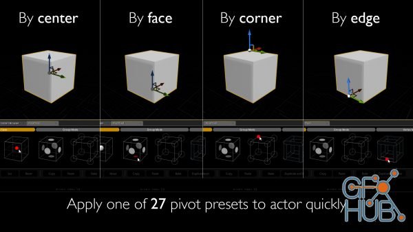 Unreal Engine Asset – Pivot Tool v4.25