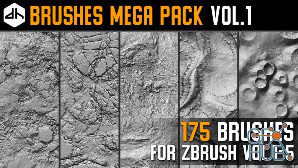 FlippedNormals – Brushes Mega Pack Vol.1