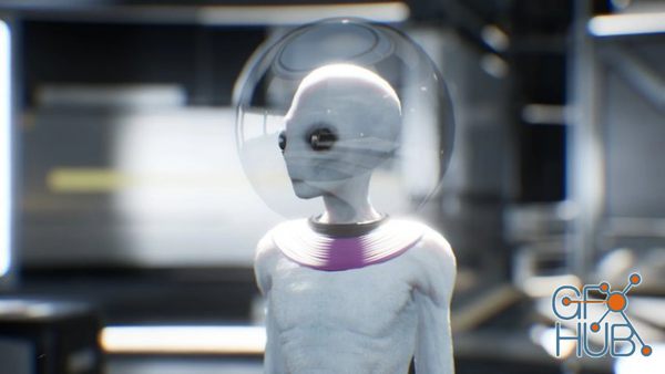 Unreal Engine Asset – Alien Gray 4.24