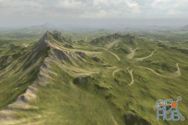 Unity Asset – Terrain Water Erosion v3.0