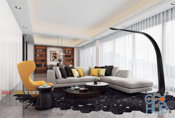 Living room space A068