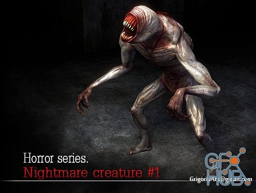 Unity Asset – Nightmare Creature #1 v1.2