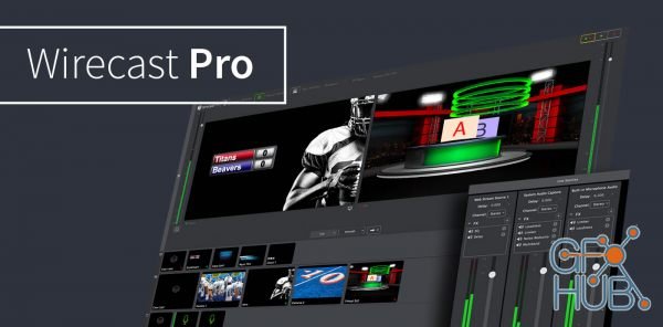 Telestream Wirecast Pro v14.0.4 Win x64