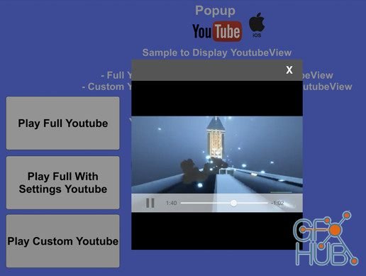 Unity Asset – Popup Youtube Android Ios