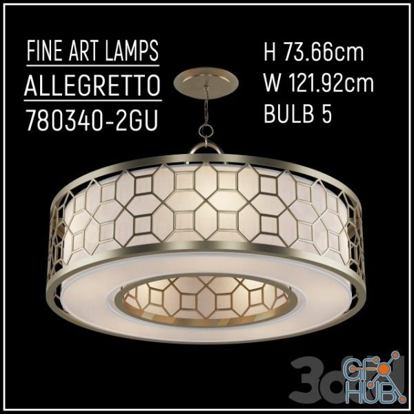 Fine Art Lamps - ALLEGRETTO 1