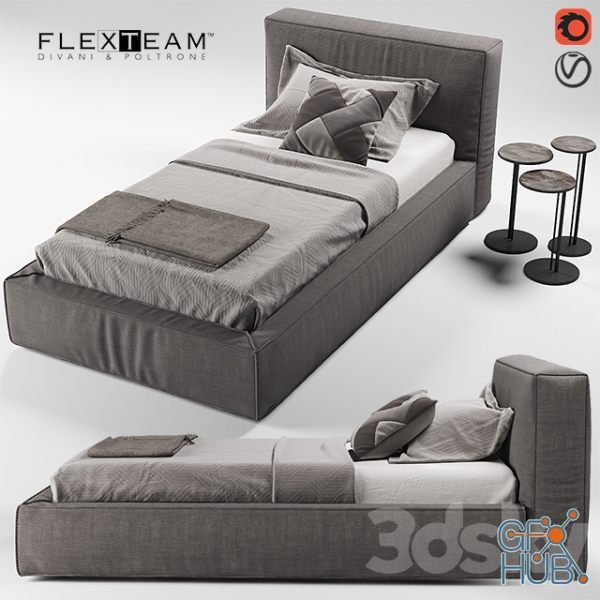 FLEXTEAM SLIM ONE bed (single)