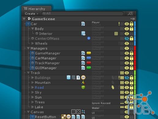 Unity Asset – QHierarchy v4.4