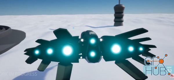 Unreal Engine Asset – Space Fighter v4.24