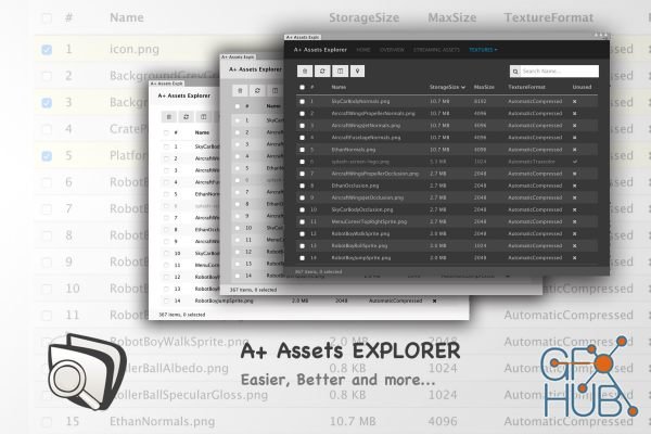 Unity Asset – A+ Assets Explorer v2.1.9