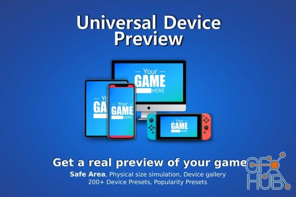 Unity Asset – Universal Device Preview v1.8.7