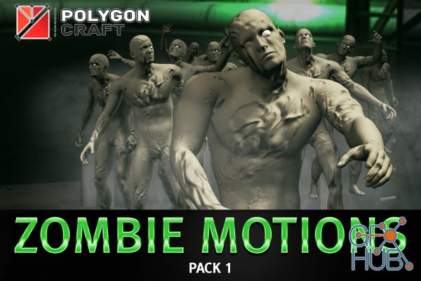 Unity Asset – Zombie Motions Pack 1 v1.3