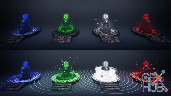 Unreal Engine Asset – Magic Shrines