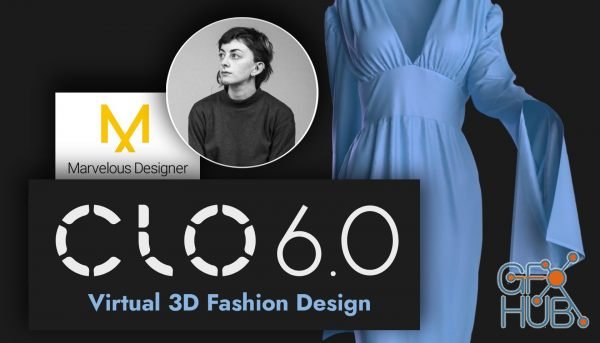 Skillshare – Clo 3D Basics – Learn 3D Fashion Design – Create Clothes from Home – CAD Flats – Marvelous Designer