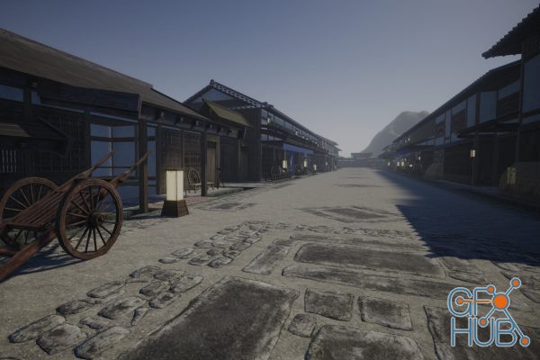 Unity Asset – Japanese Village Kit v1.4