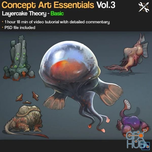 Gumroad – Concept Art Essentials Vol.3 by JROTools