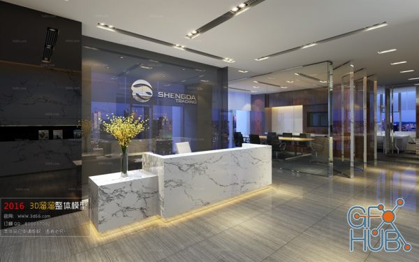 Lobby Reception Interior A020