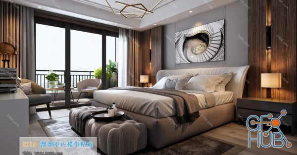 Modern Style Bedroom Interior 5