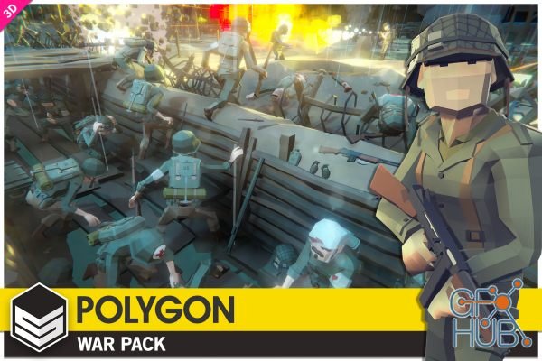 Unity Asset – POLYGON – War Pack v1.0