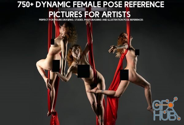 ArtStation Marketplace – 750+ Dynamic Female Pose Reference Pictures