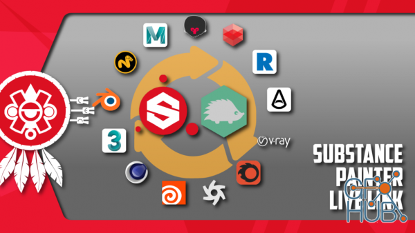 Gumroad – Substance Painter Live Link (Marmoset, Cinema 4D, 3DS Max, Maya, Modo, Blender, Houdini) v1.0.0.4